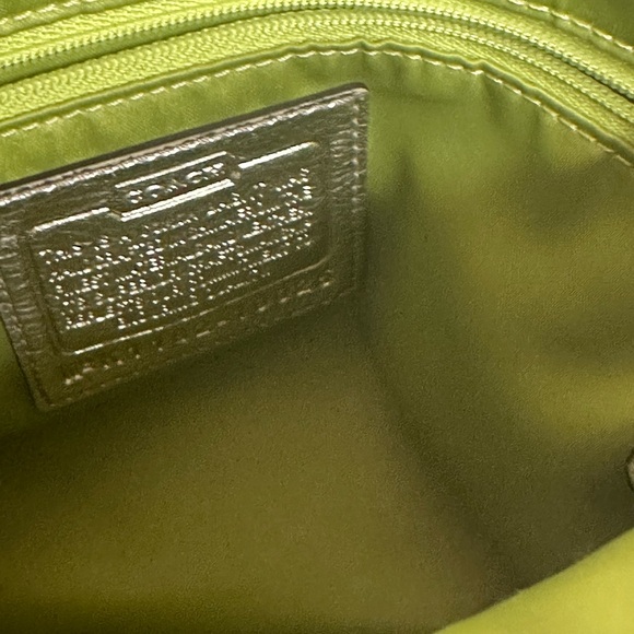 COACH POPPY LEGACY STRIPE HIPPIE SHOULDER BAG 19025 MULTICOLOR - Picture 9 of 15